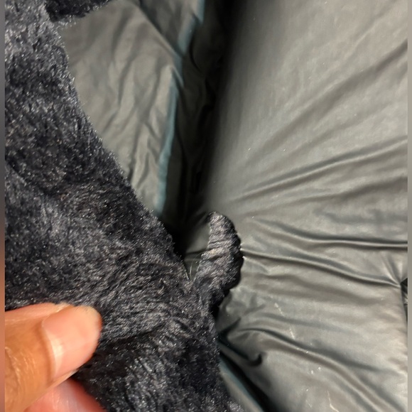 BLACK BB DAKOTA JACKET WITH FUR TRIM XS - Picture 5 of 6